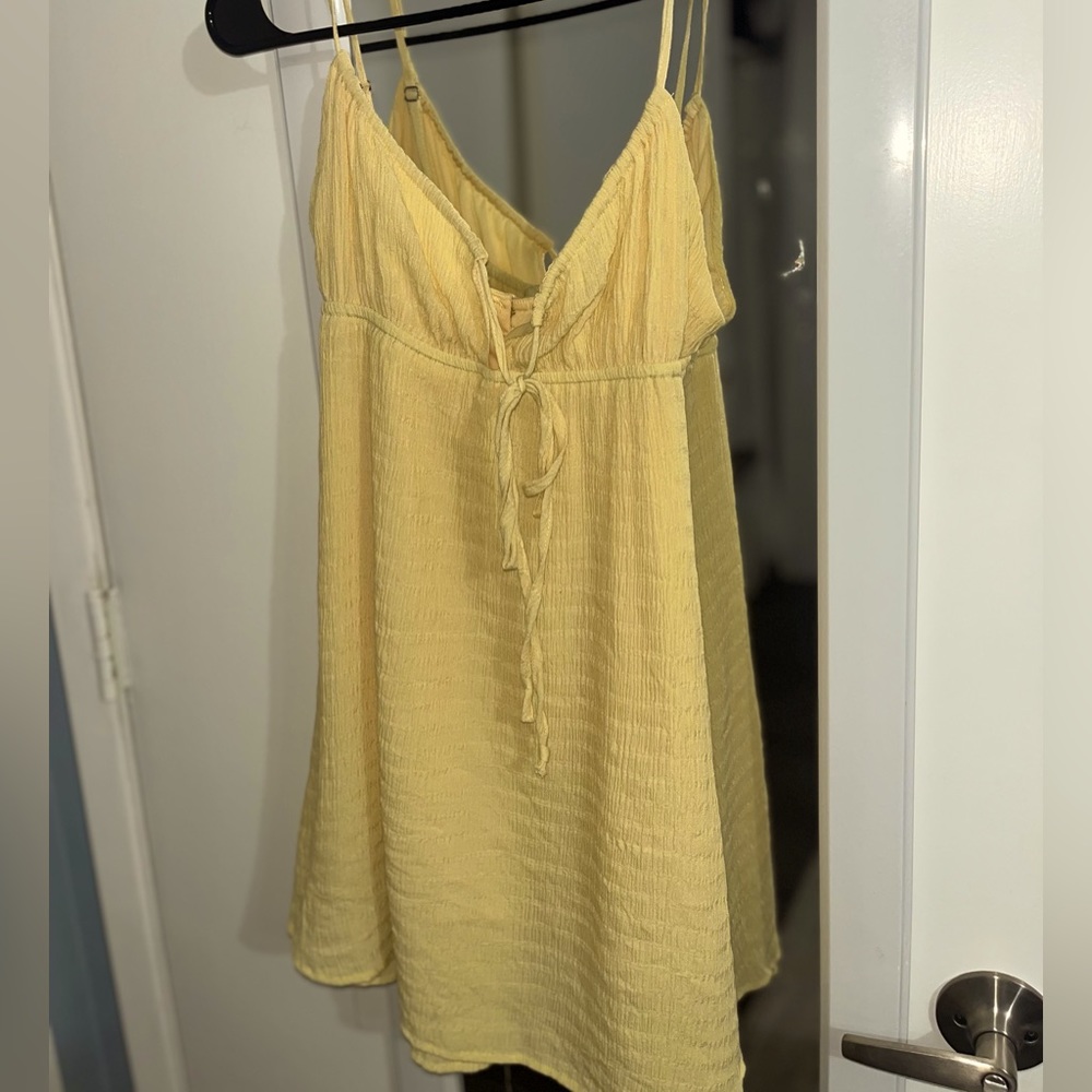 RSQ yellow skater surfer girl dress